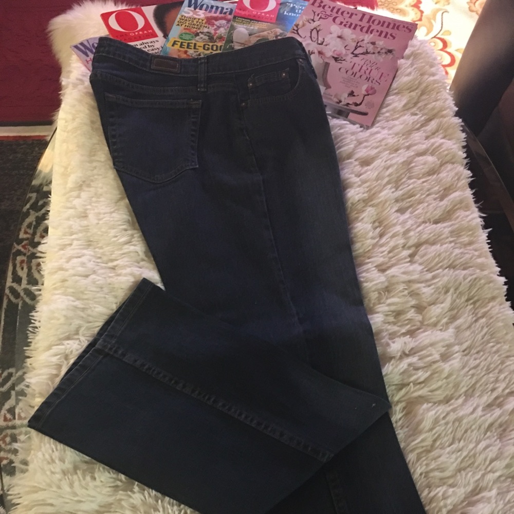 RIDERS-bootcut, blu/ 5 pocket jeans.🦢